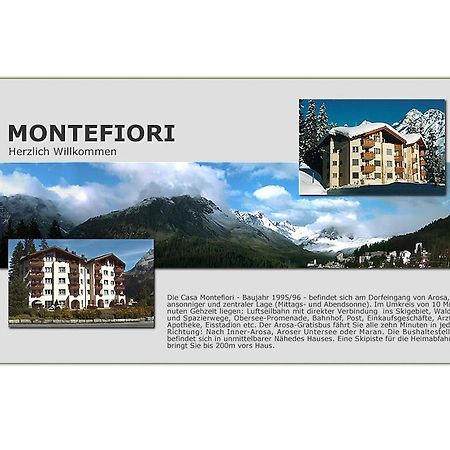 Montefiori 2 Apartman Arosa Kültér fotó